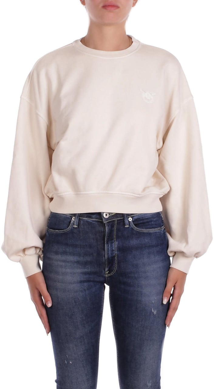 Pinko Sweaters Cream Wit