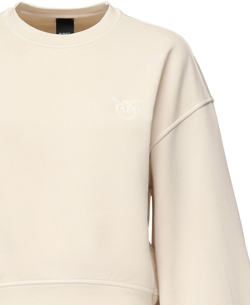 Pinko Sweaters Beige Wit
