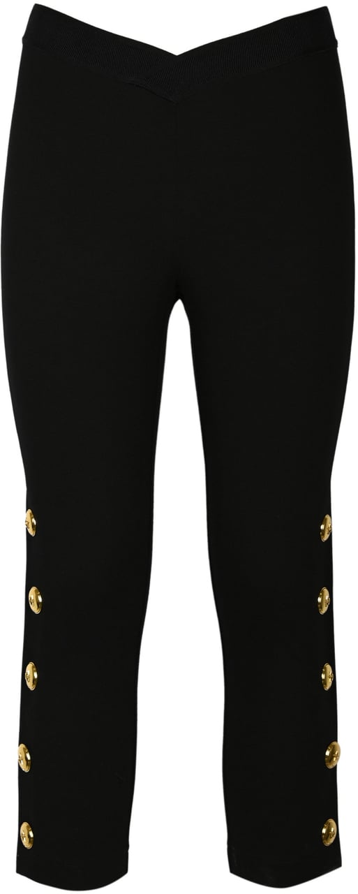 Pinko Trousers Nero Limousine Zwart