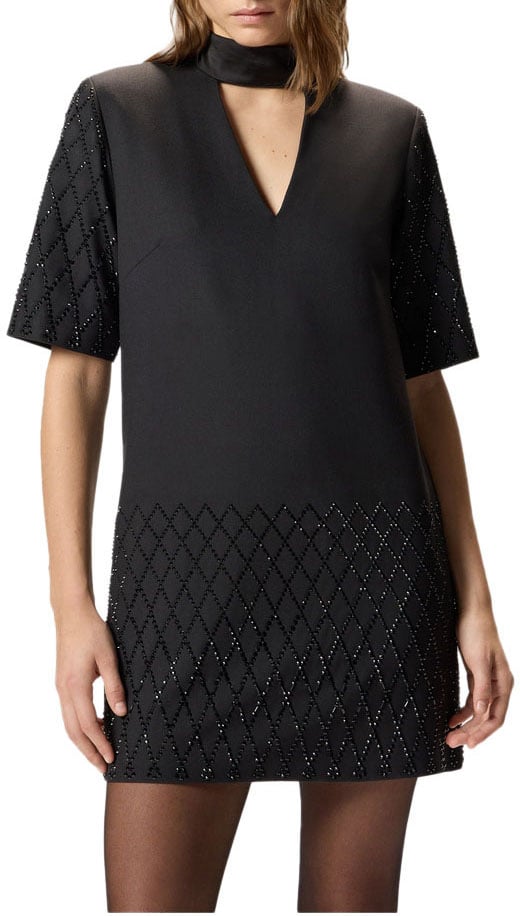 Pinko Dresses Black Zwart