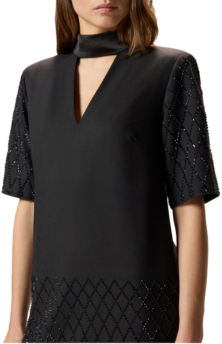 Pinko Dresses Black Zwart