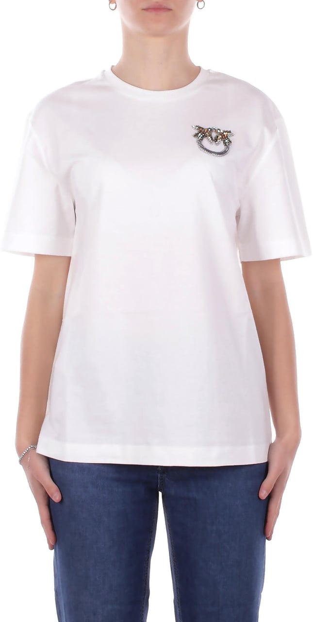 Pinko T-Shirts And Polos White Wit