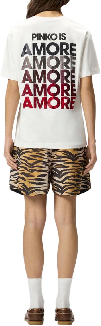 Pinko T-shirts White Wit