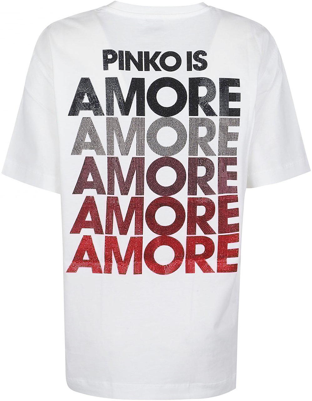 Pinko Strepitoso T-shirt White Wit