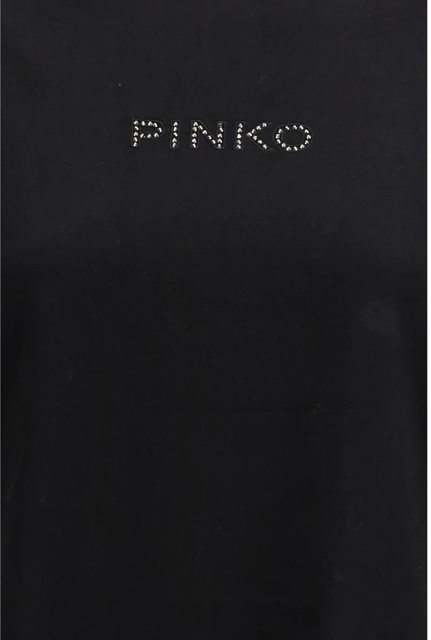 Pinko T-Shirts And Polos Nero Limousine Zwart