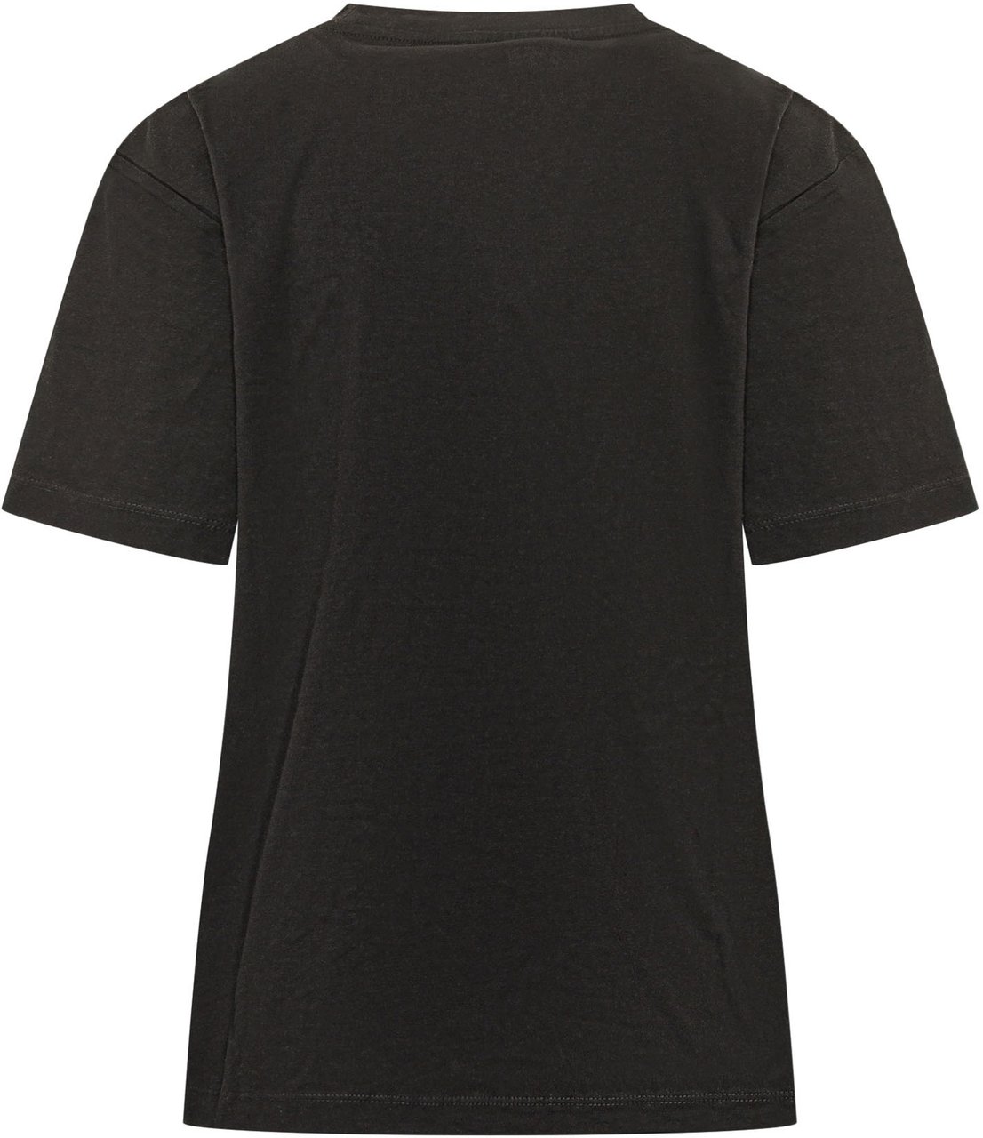 Pinko T-shirt con Stampa Fiocco Zwart