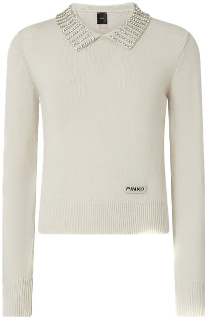 Pinko Sweaters Gray Grijs