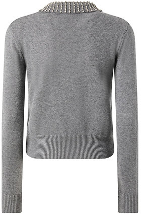 Pinko Sweaters Grey Grijs