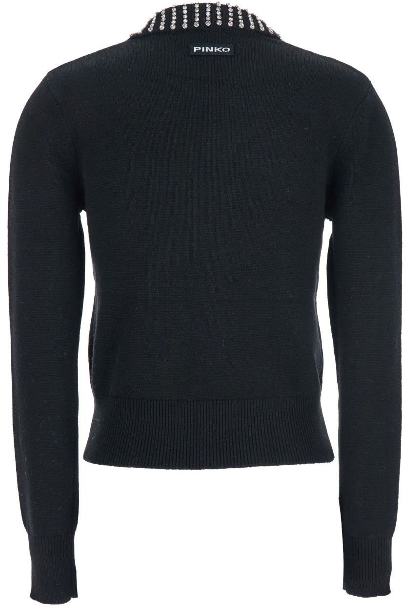 Pinko Pinko Sweaters Black Zwart