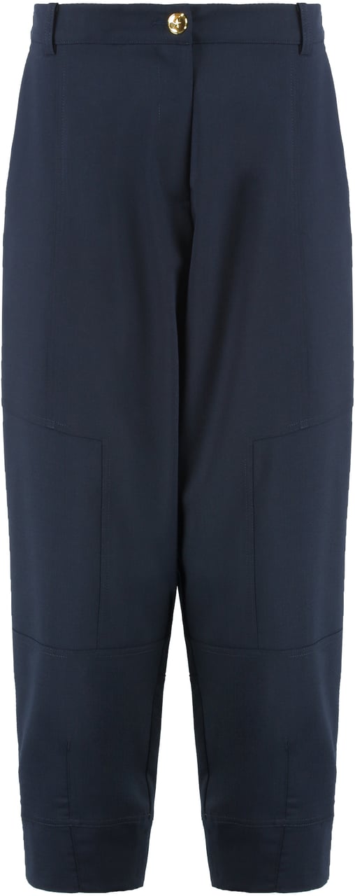 Pinko Pants made of wool blend Blauw