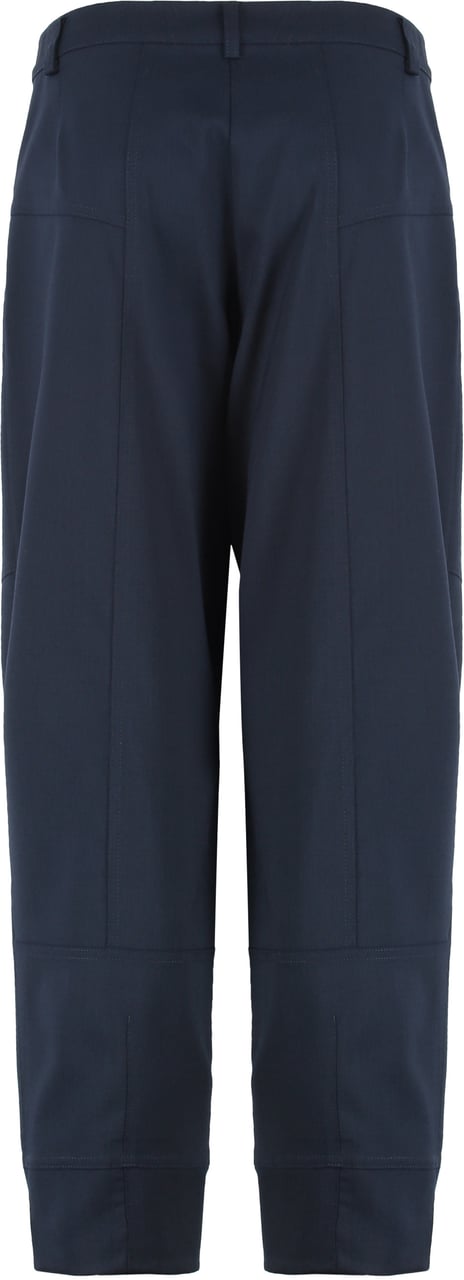 Pinko Pants made of wool blend Blauw