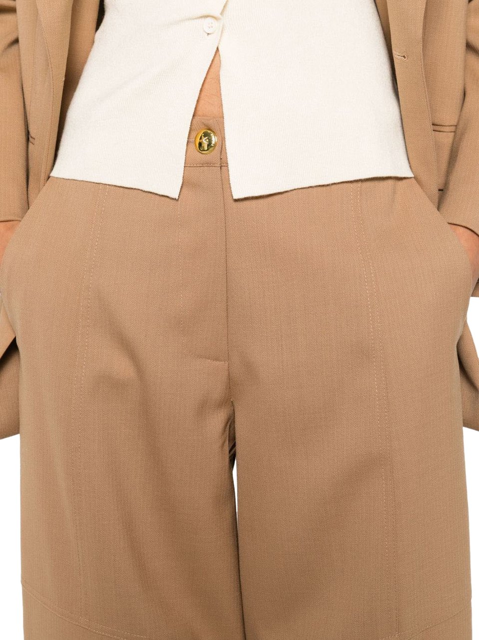 Pinko Pinko Pantaloni Beige Beige