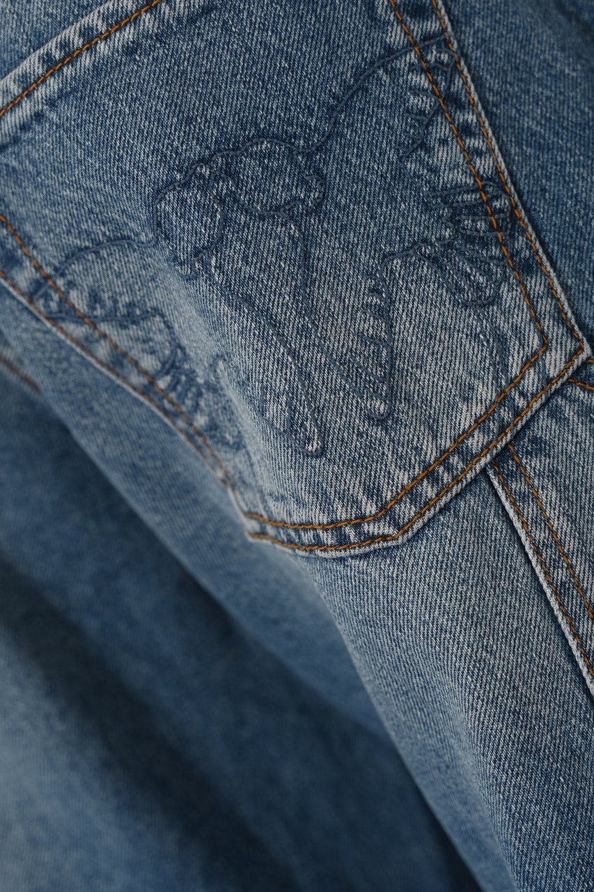 Pinko Trousers Lavaggio Medio Divers