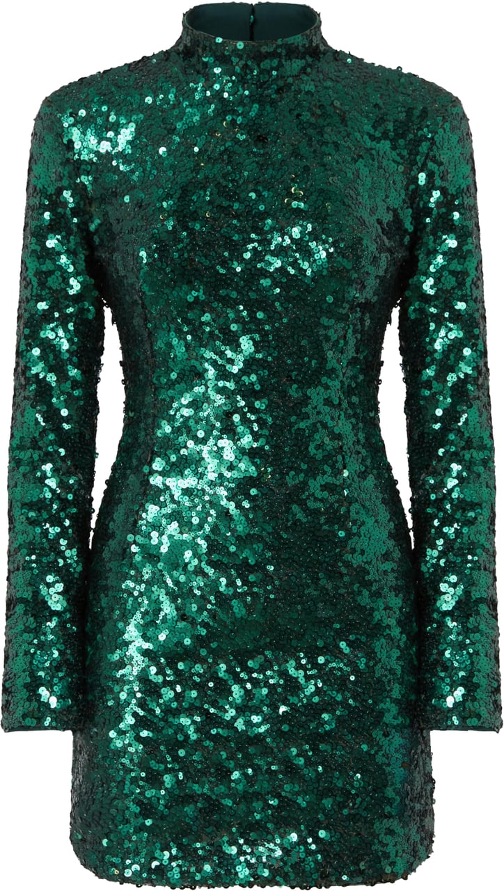 Pinko Dresses Verde Oltremare Groen