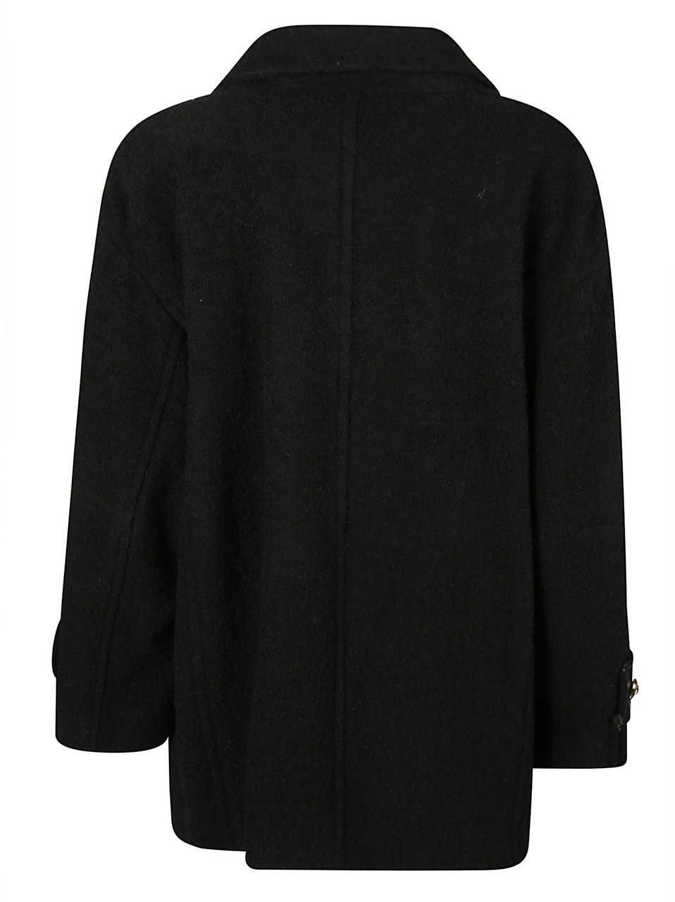 Pinko Canederli Coat Black Zwart