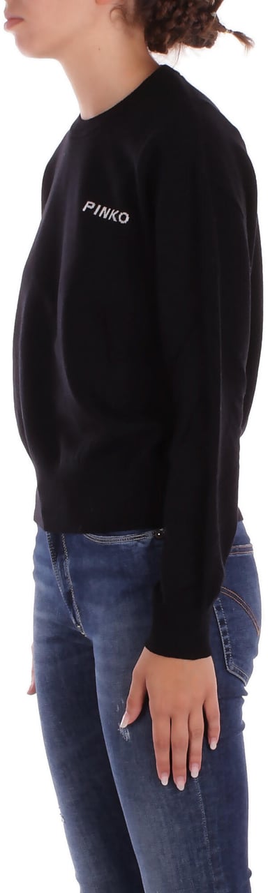 Pinko Sweaters Black Zwart