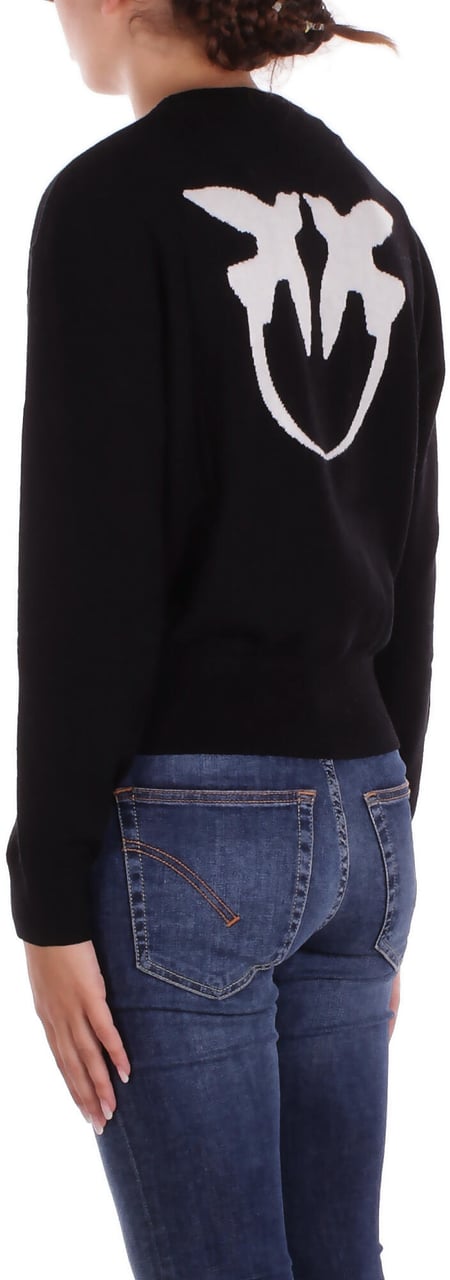 Pinko Sweaters Black Zwart