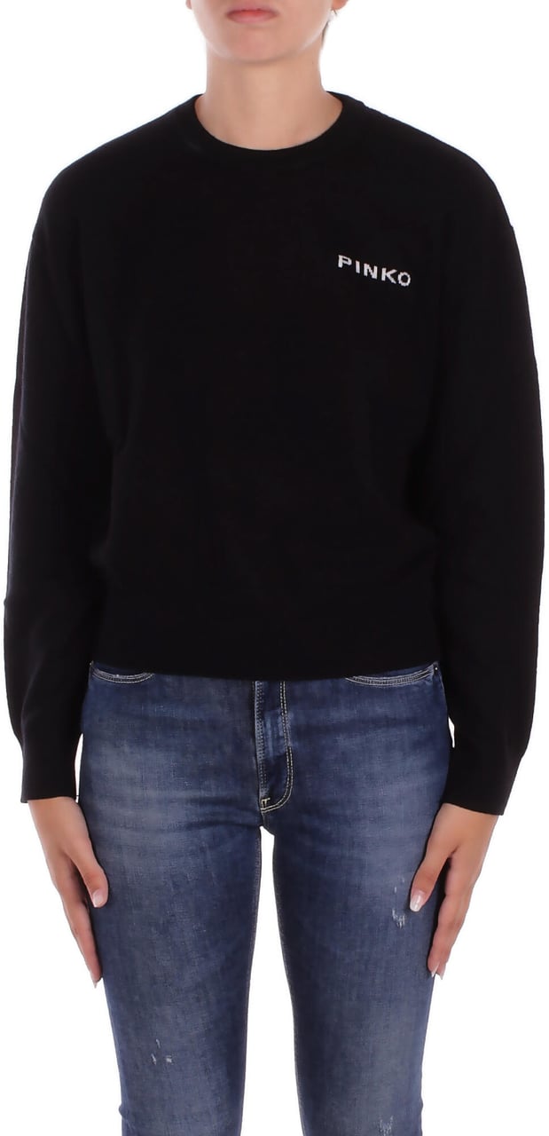 Pinko Sweaters Black Zwart