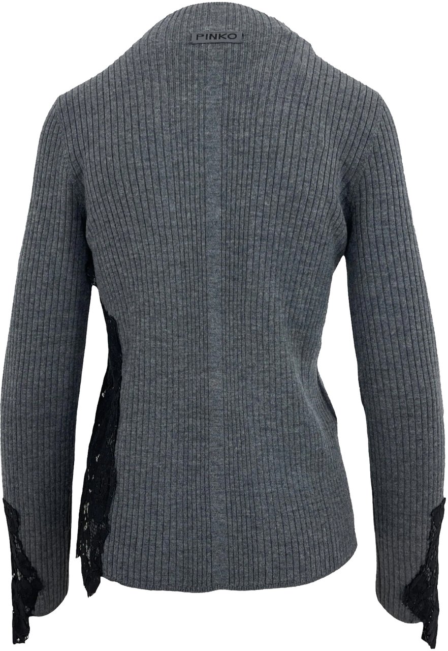 Pinko Sweaters Grigioazul Platina Grijs