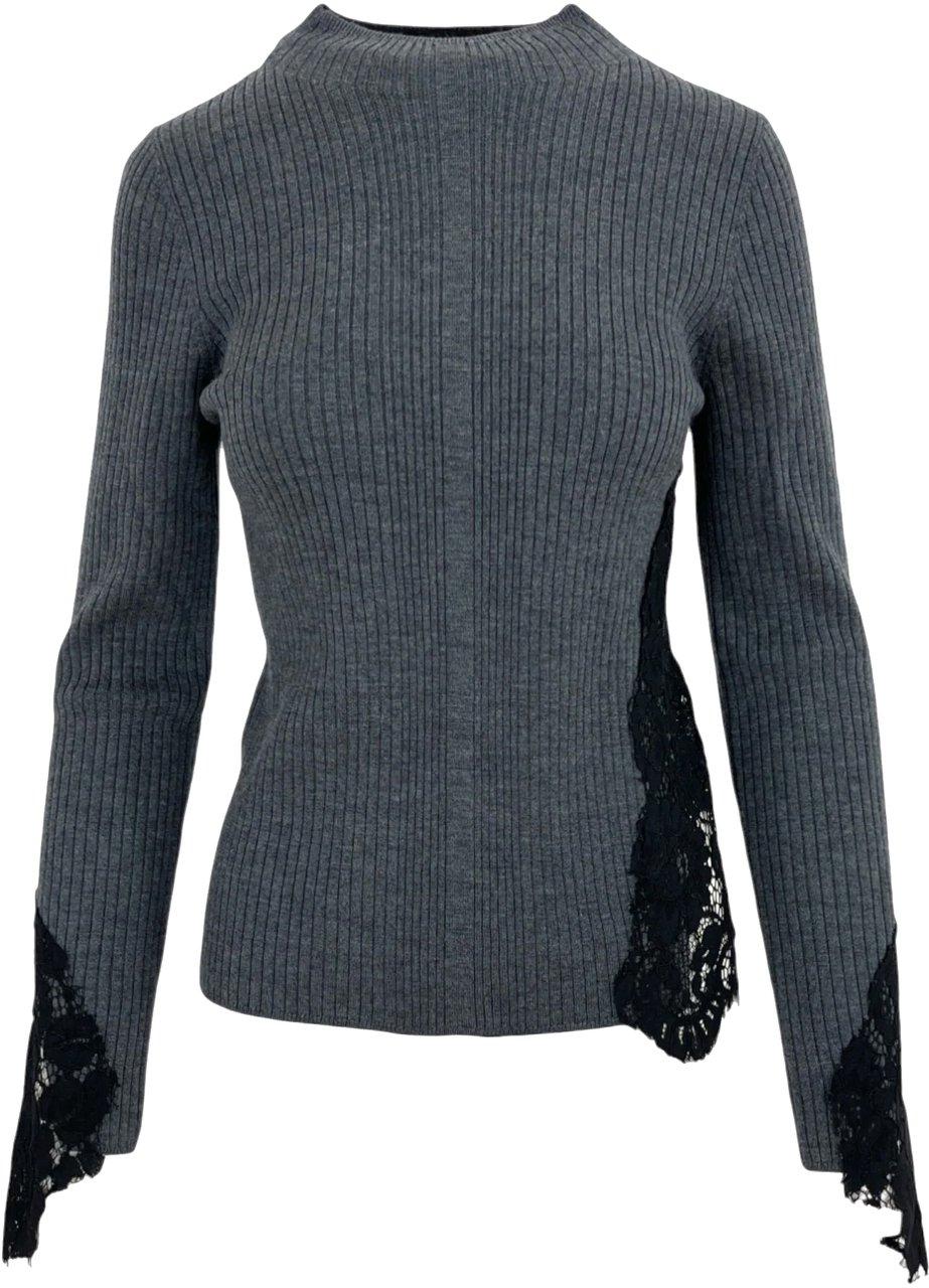 Pinko Sweaters Grigioazul Platina Grijs