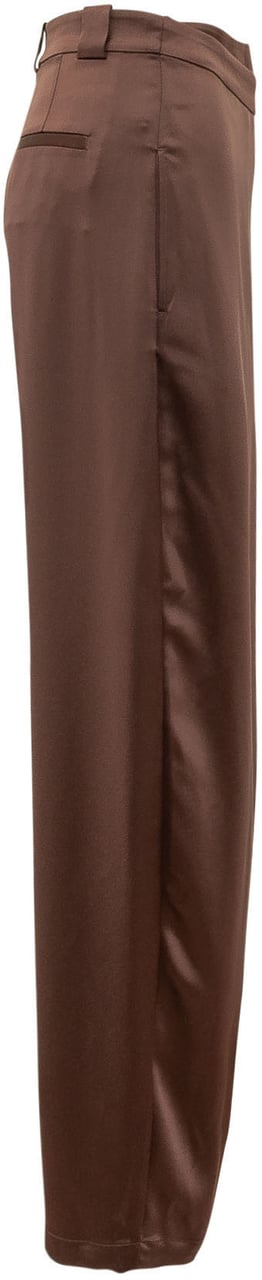 Pinko Pesce Pantaloni Satin Bruin