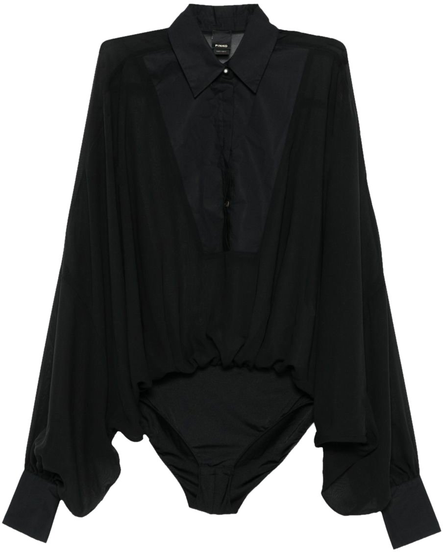 Pinko Top Black Zwart