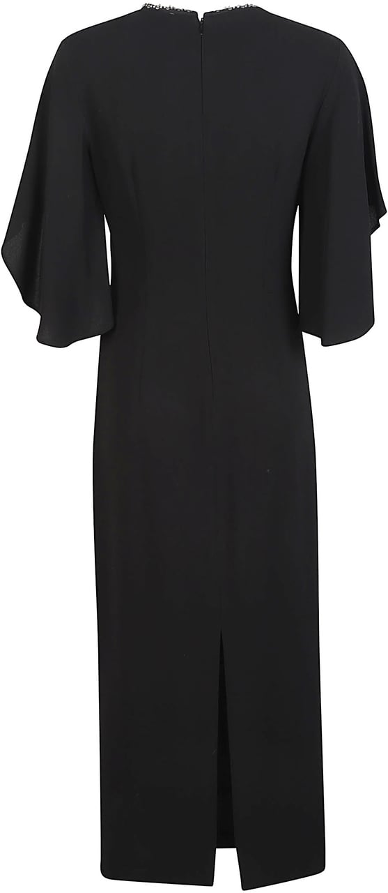 Pinko Scopone Dress Black Zwart