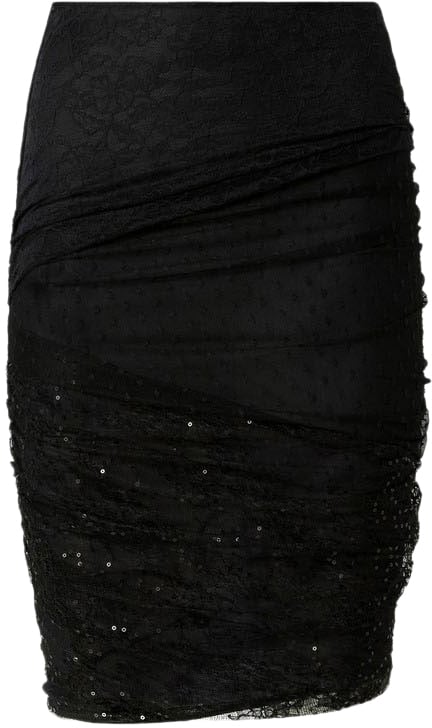 Pinko Skirts Black Zwart