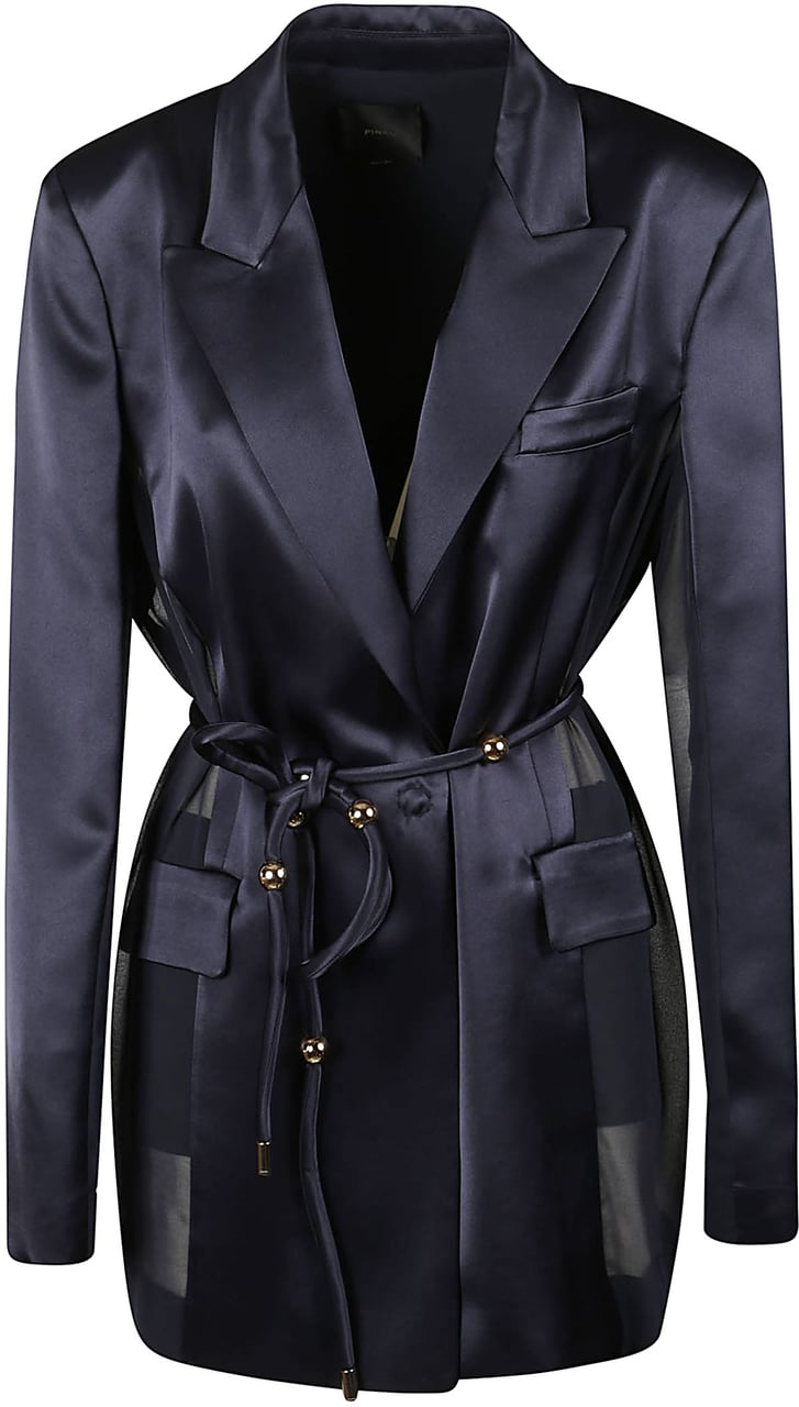 Pinko Carillon Jacket Blue Blauw