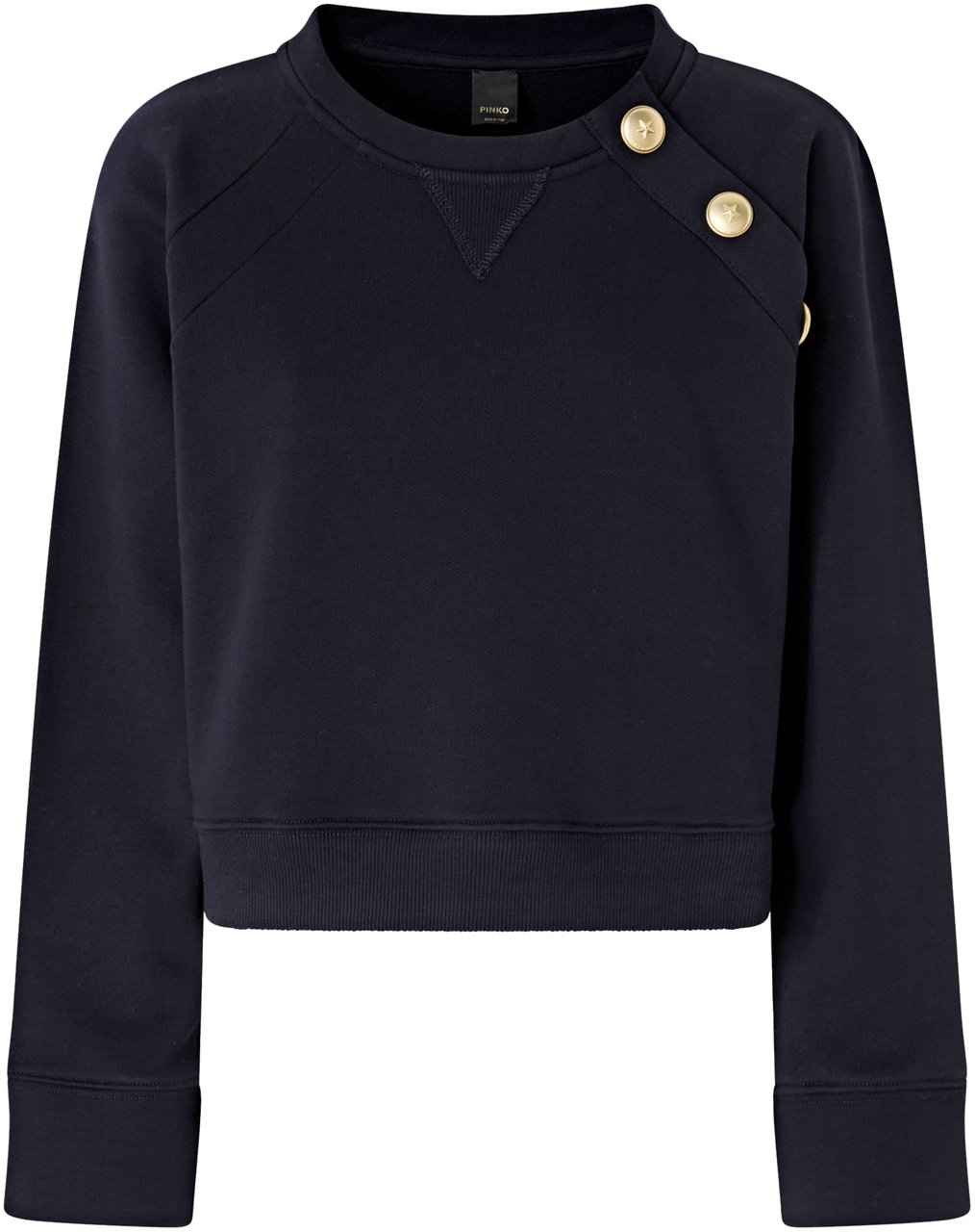 Pinko Sweaters Blu Tenebra Blauw
