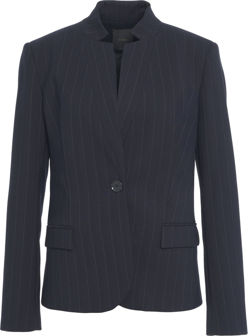Pinko Pinstripe blazer Blauw