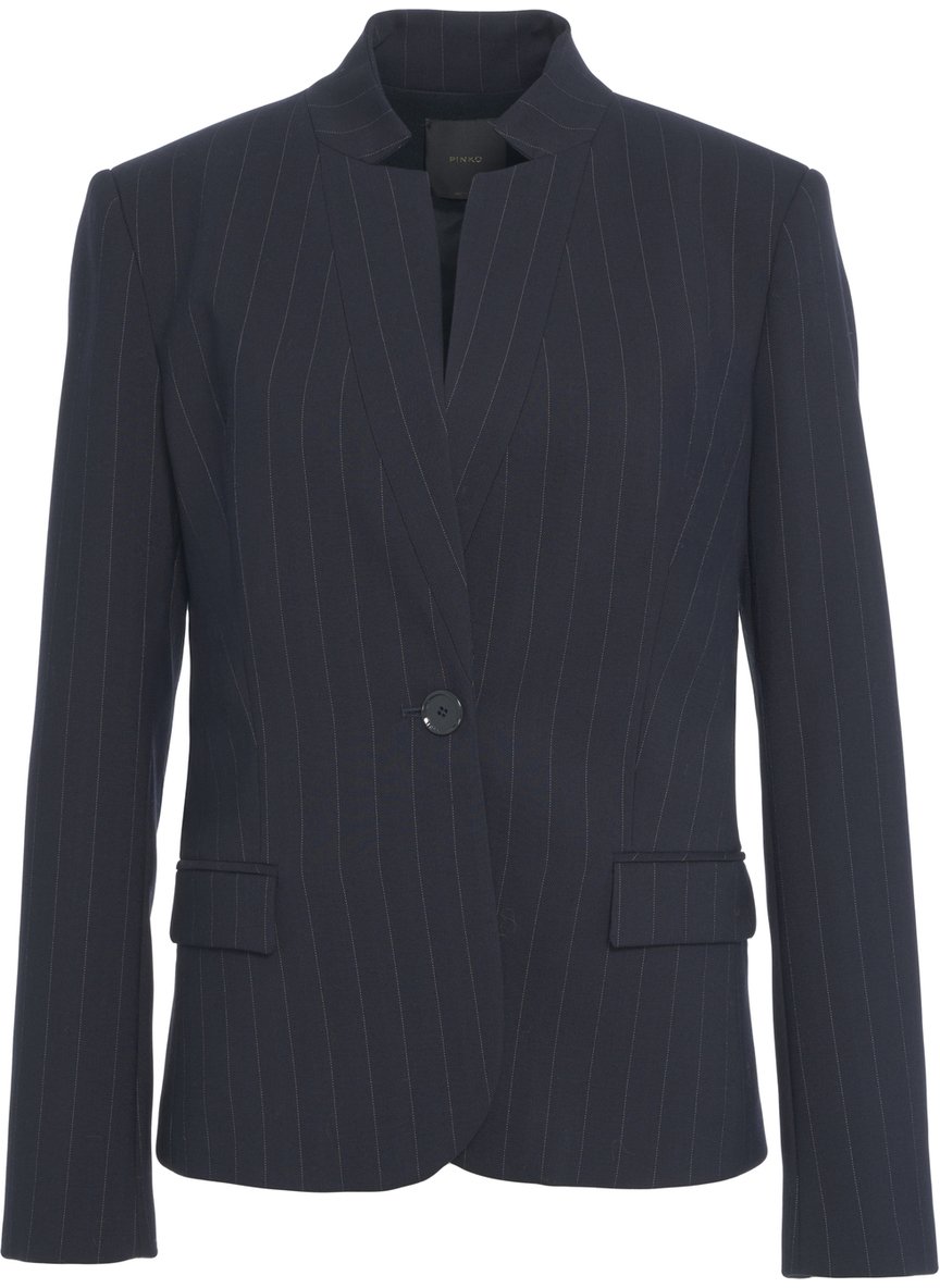 Pinko Blazer gessato Blauw