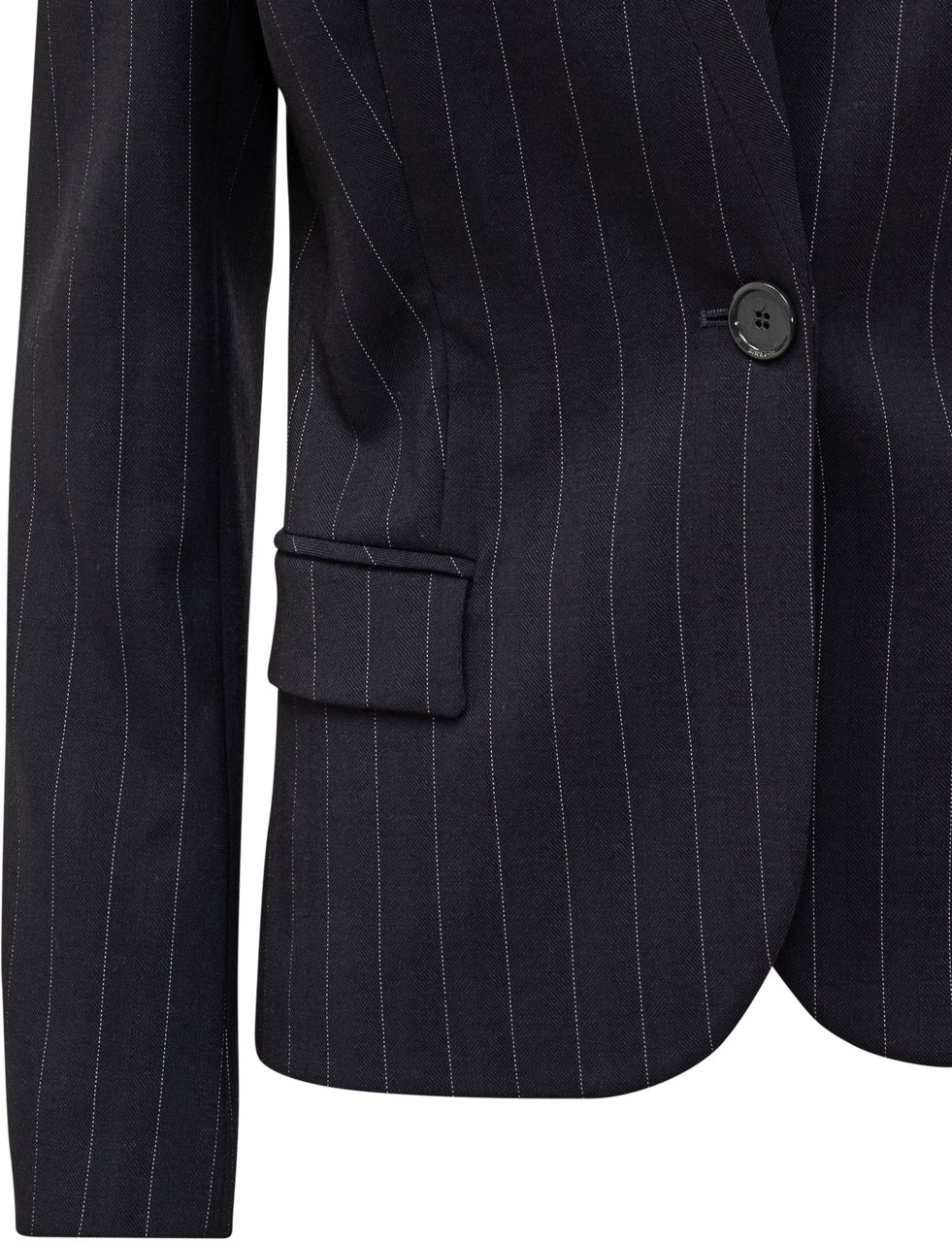 Pinko Giacca Pinko Kebab a Righe Donkergrijs