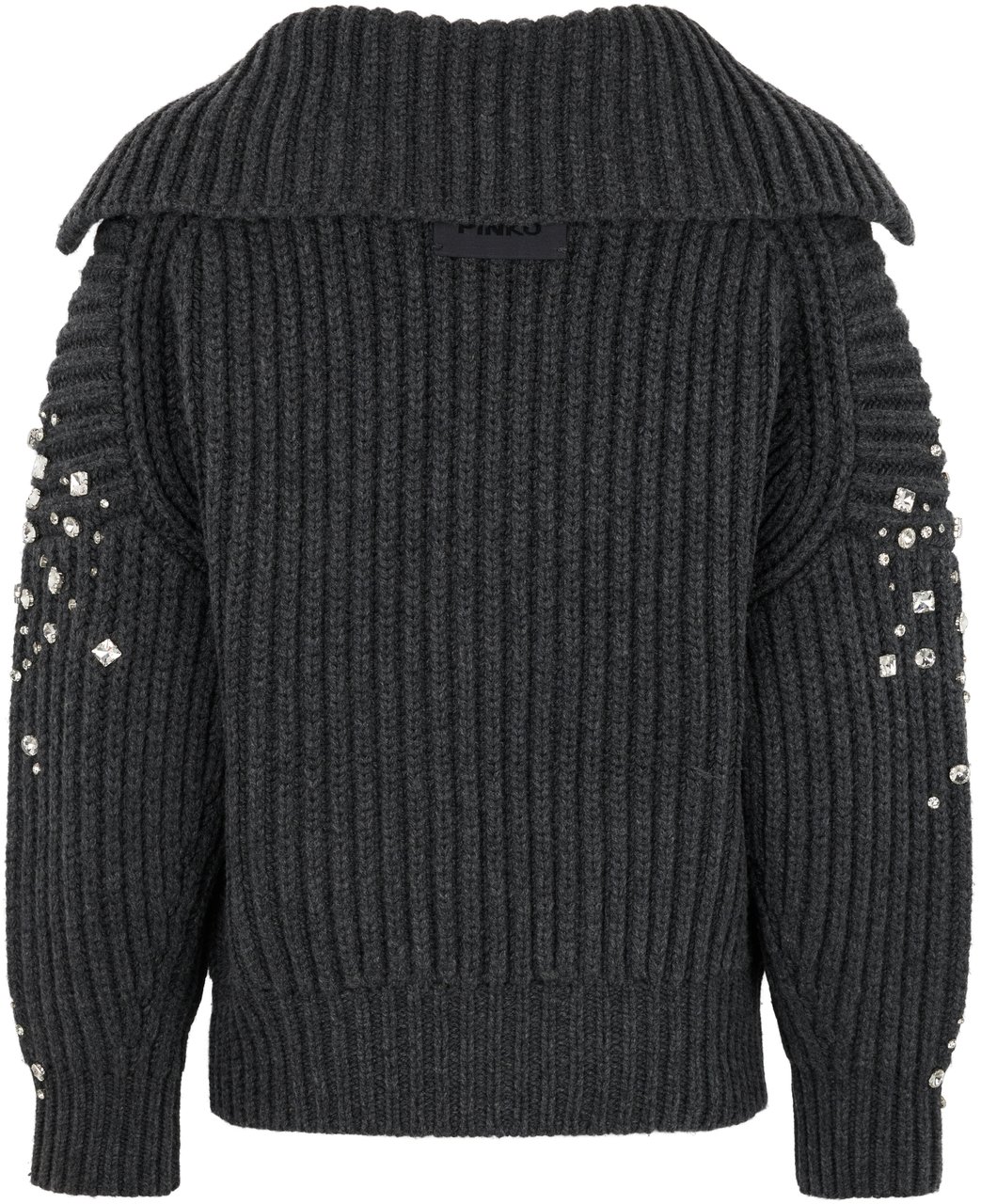 Pinko New Gavi wool-blend cardigan Grijs