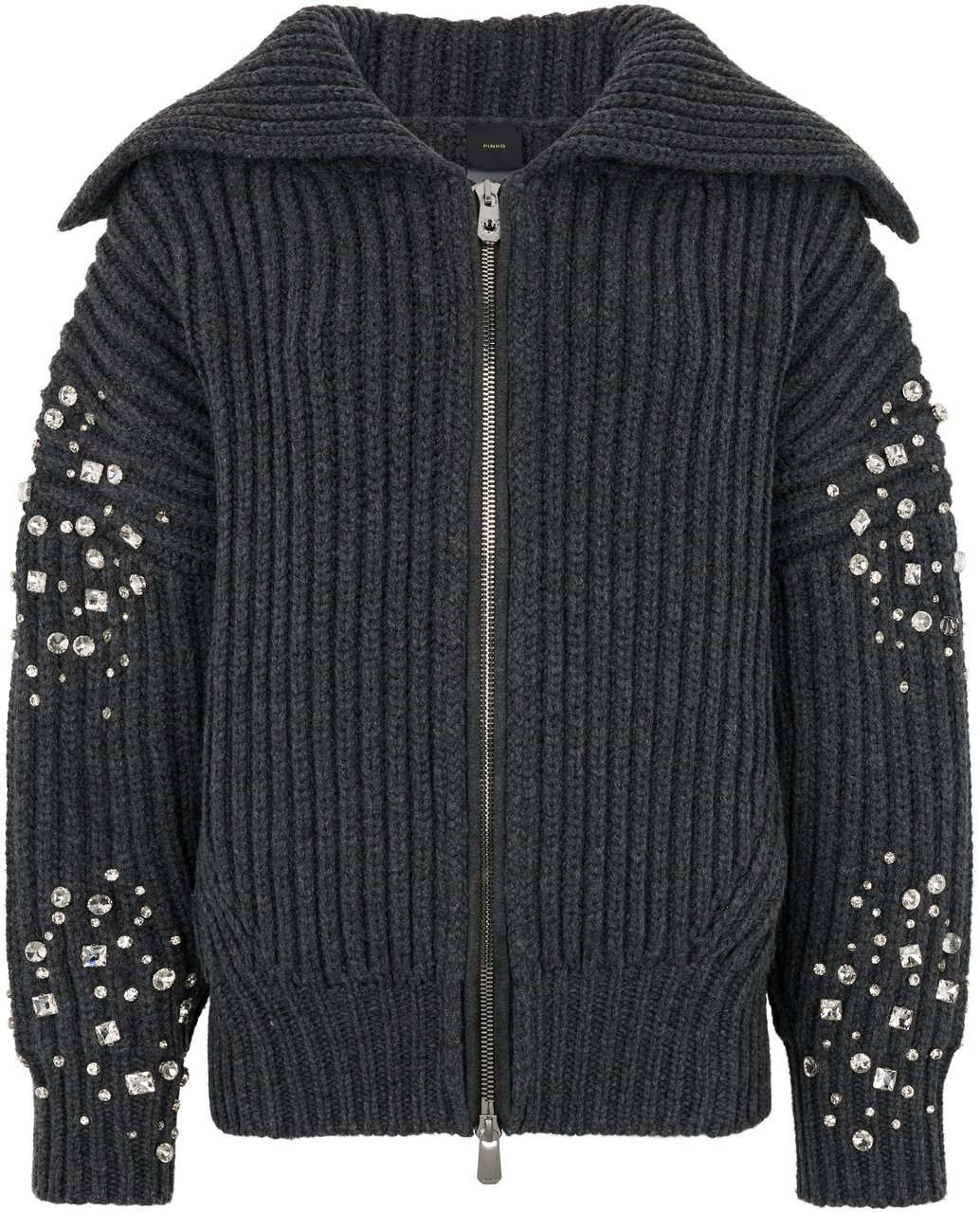 Pinko New Gavi wool-blend cardigan Grijs