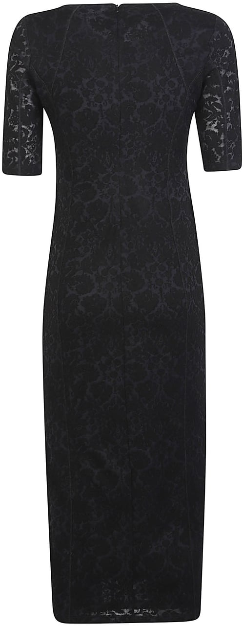 Pinko Arame Dress Black Zwart