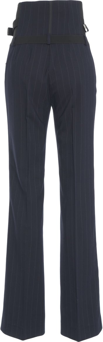 Pinko Pinstripe pants Blauw