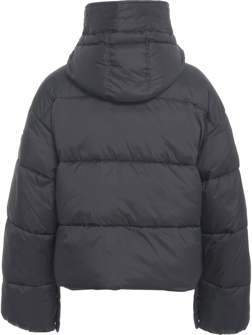 Pinko Quilted down jacket Zwart