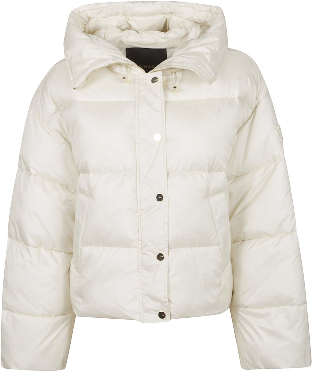 Pinko Impasto Down Jacket White Wit