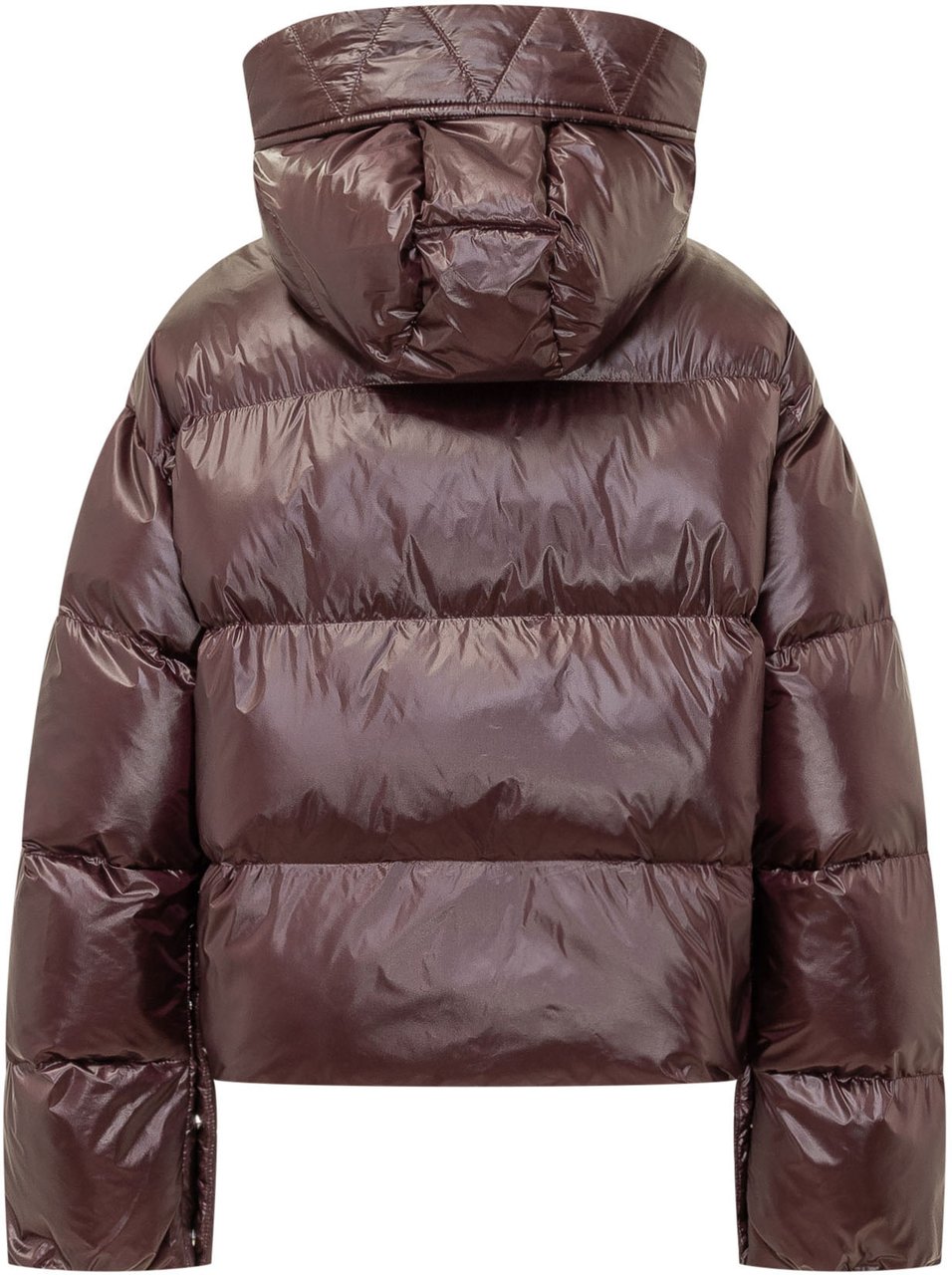 Pinko Giacca Impasto Trapuntata con Cappuccio Bruin