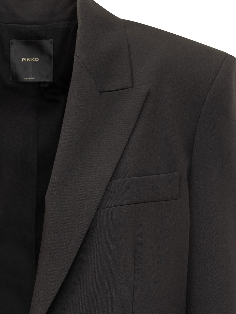 Pinko Pinko Blazer Nero Monopetto Donna Zwart