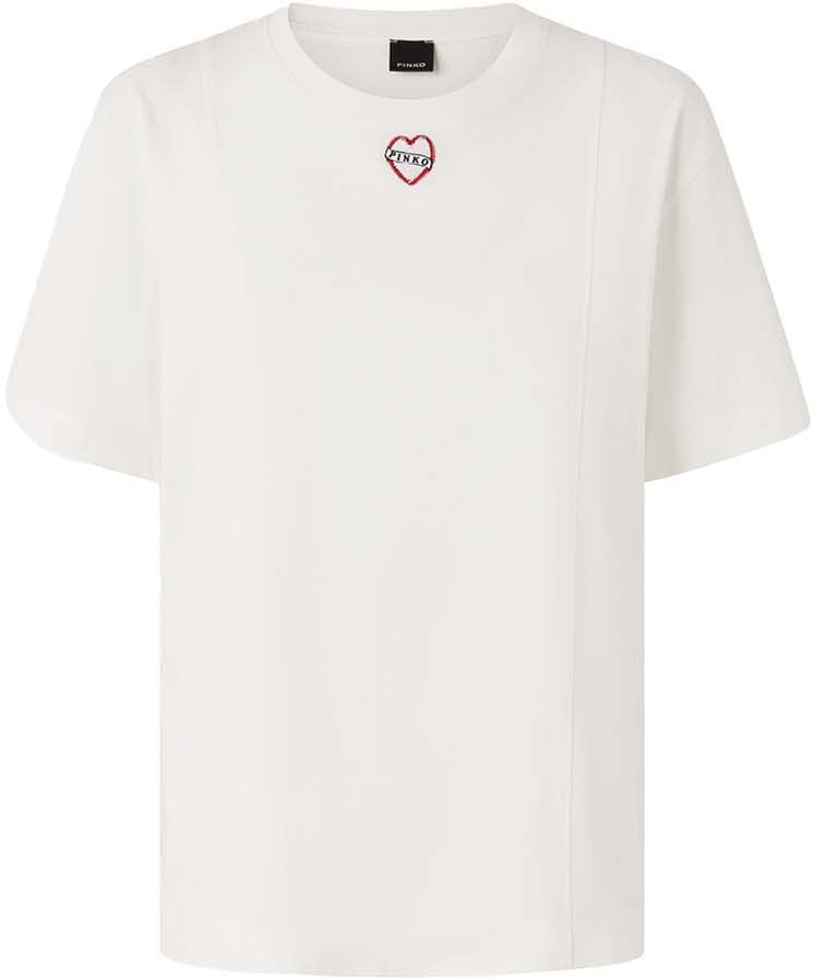 Pinko T-Shirts And Polos White Wit