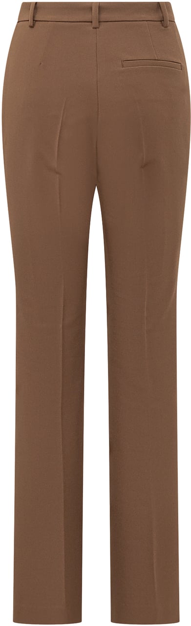 Pinko Pinko Pantalone Dritto Marrone Bruin