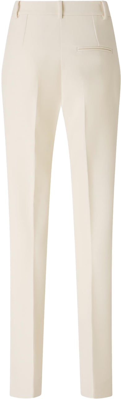Pinko Trousers Biancogelato Vaniglia Wit