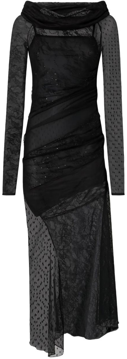 Pinko Pinko Dresses Black Zwart