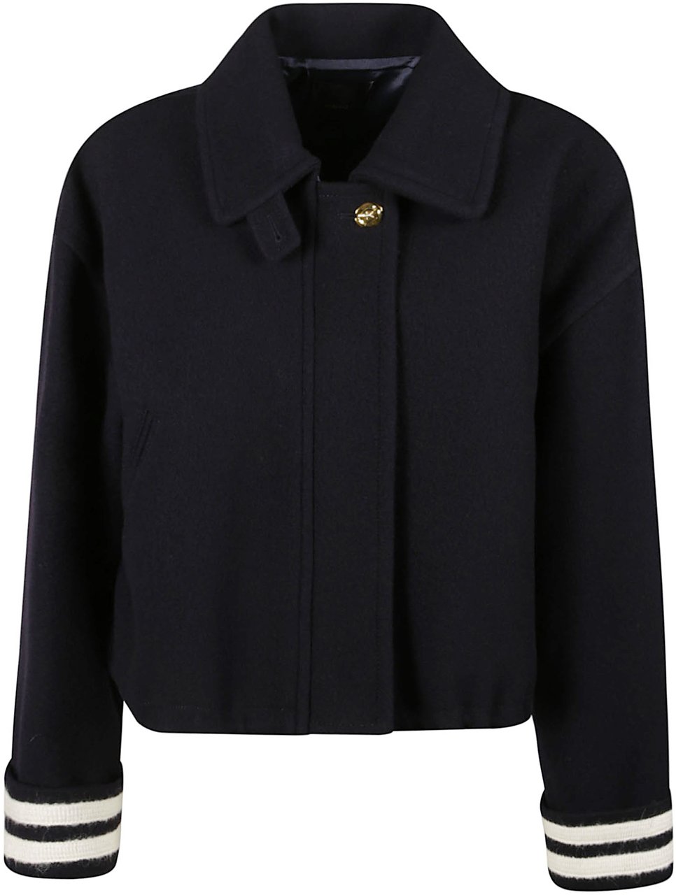 Pinko Ciambella Caban Blue Blauw