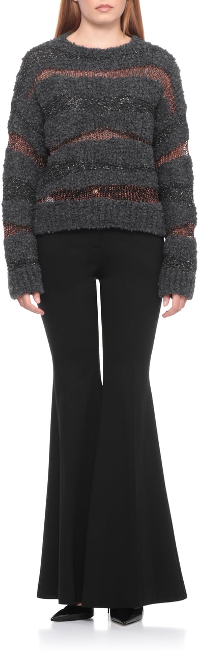 Pinko Sweaters Grey Grijs