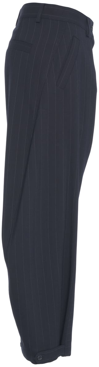 Pinko Pantaloni gessati Blauw