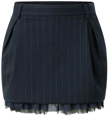 Pinko Skirts Blue Blauw