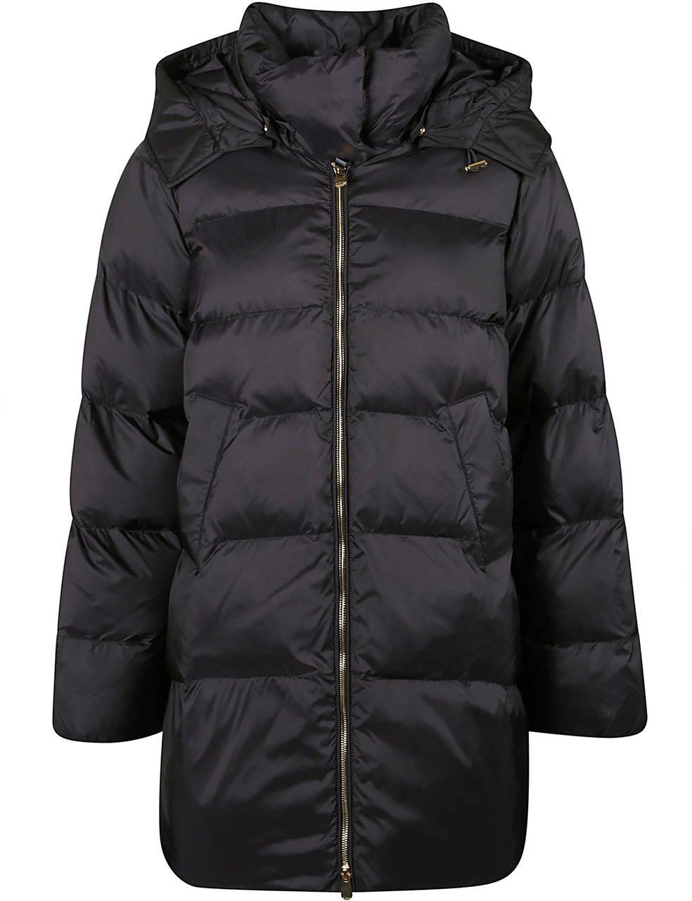 Pinko Calzone Down Jacket Black Zwart